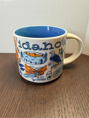 Starbucks Idaho “Been There Series” Ceramic Mug - Blue Interior